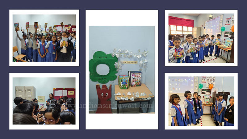 Bhavans Smart Indian School celebrates English Language and World Book Day