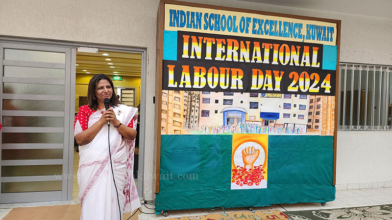 Indian School of Excellence honored Laborer