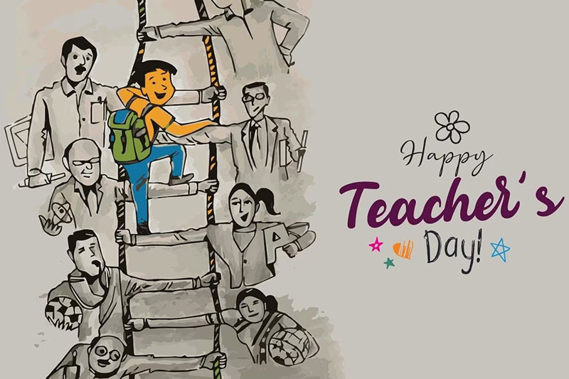 Appreciating the hard work and sacrifices of teachers