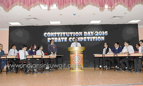 Indian Educational School, Kuwait observes Constitution Day (Samvidhan Divas)