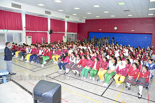Salmiya Indian Model School Conducted Seminar "Score More with Mind Power"
