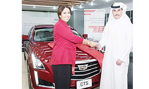 Gulf Bank announces winner of new Cadillac