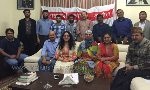 Writers’ Forum, Kuwait conducted  monthly meeting 