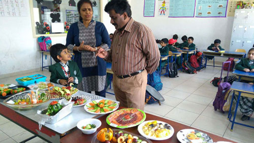  Indians Central School Organized Salad Dressing Competition