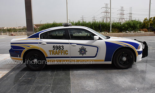 Kuwait police received  new patrol cars
