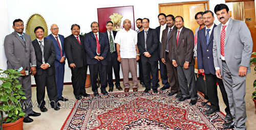 IEI - New Executive Committee met the Indian Ambassador H.E. Shri Sunil Jain