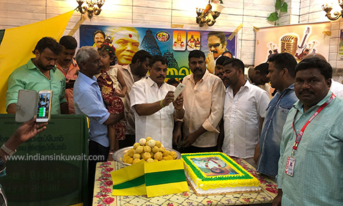 Mooventhar Munnetra Kalagam celebrated its President Shri Sridhar Vandayar’s birthday