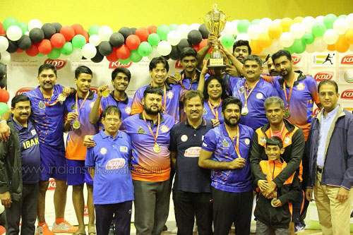 The Scorpions lift KDD – Kuwait Badminton League 2017 championship
