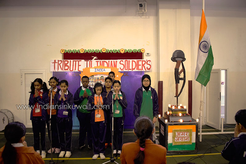 Special Assembly held at New Gulf Indian School