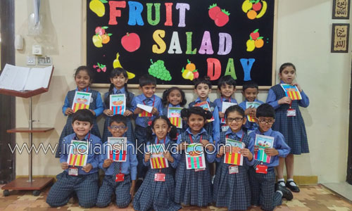 Bhavans Kindergarten School celebrated Fruit Salad Day