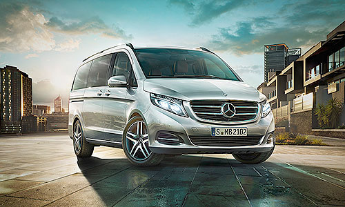 Mercedes-Benz V-Class Functionality and versatility for the widest range of requirements.
