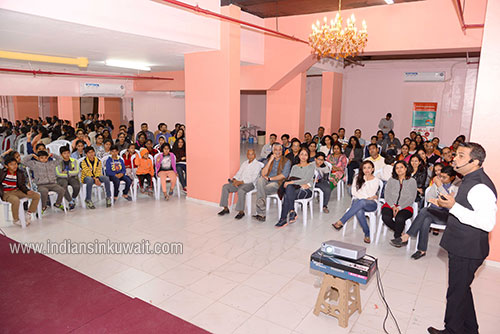 Indians In Kuwait & Dancing Divas - Kuwait, organized a Seminar on the Topic of - "Score More with Mind Power"