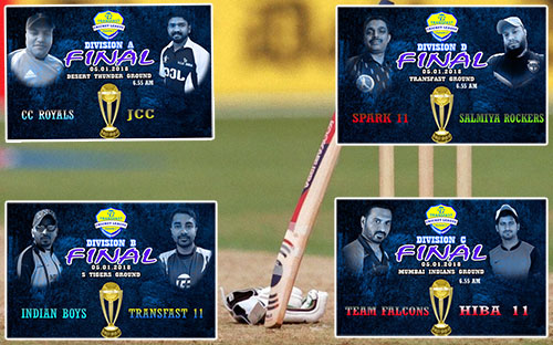 TransFast Cricket League Season-02 Grand Finals on Friday 05th January 2018