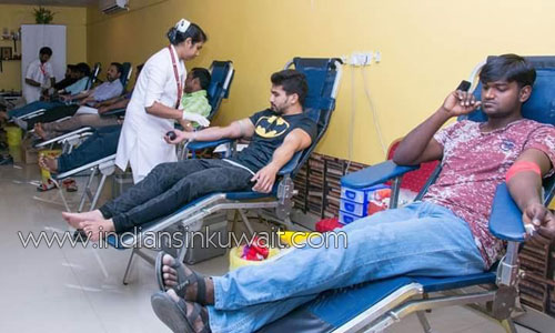 Welfare Kerala Kuwait conducted 3rd Blood Donation Camp