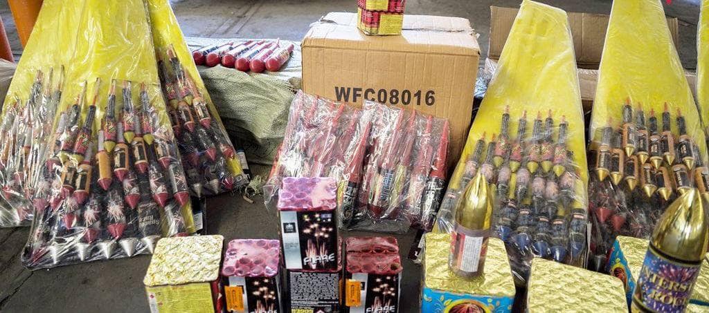 Customs impounds 7 containers with KD 1.5m worth of fireworks