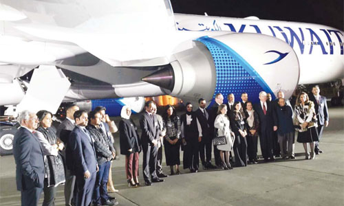 Kuwait Airways unveils  new paint scheme for its aircraft