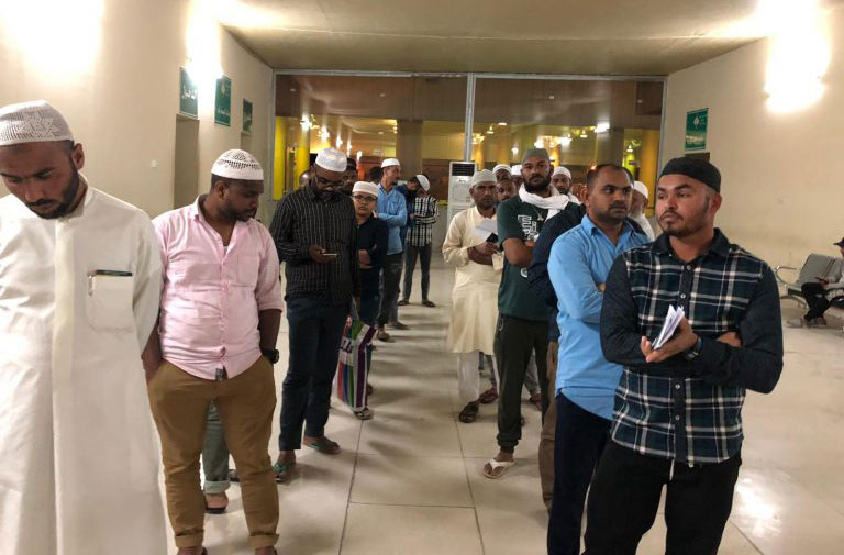 Stranded Indian Umrah pilgrims back to Kuwait after 20 days