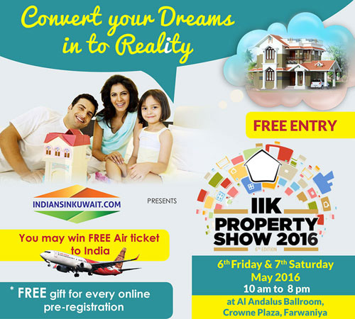 IIK Property Show   presents best investment opportunity across India for NRIs in Kuwait