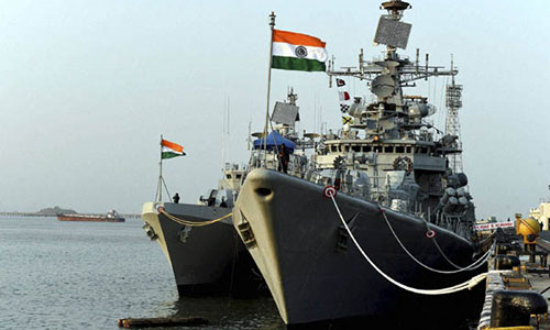 Indian  warships to visit Kuwait and Gulf countries