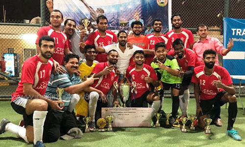 CFC Salmiya lifts PALPAK all India 7’s football Trophy-2018