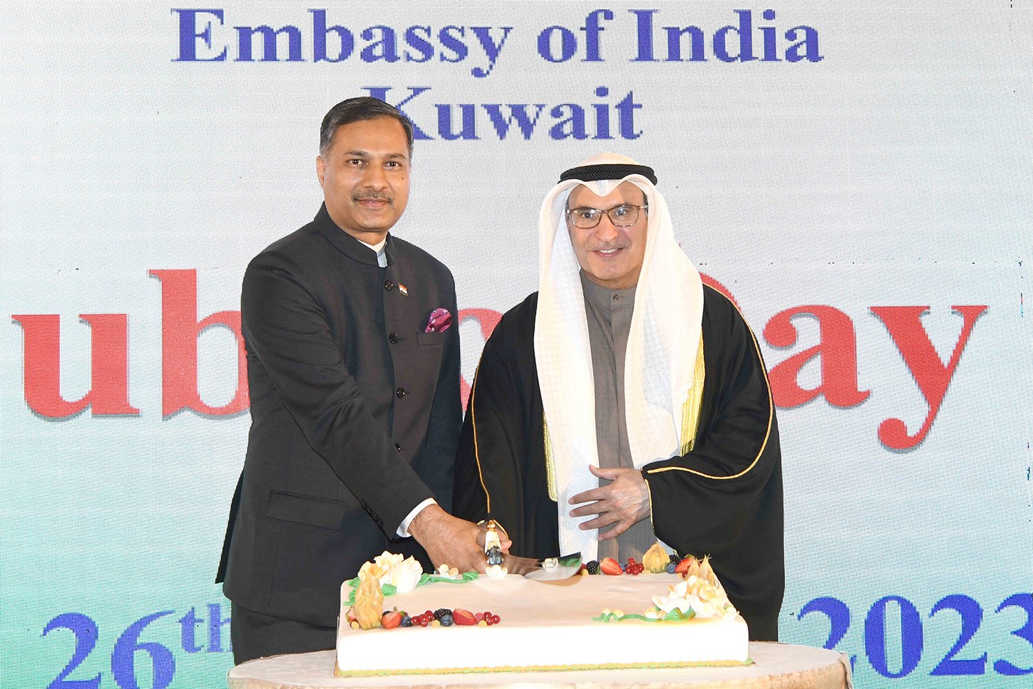 Indian Ambassador hosted Republic day reception