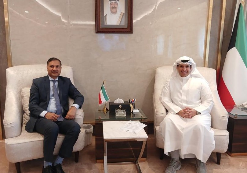 Indian Ambassador called on Kuwait Minister of Information