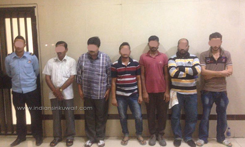 71 people  arrested in Salmiya raid