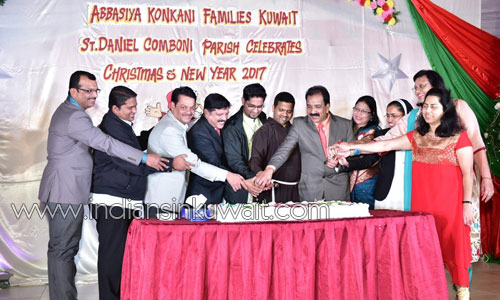 Abbasiya Konkani Families Kuwait –Celebrated Christmas & New Year 2017
