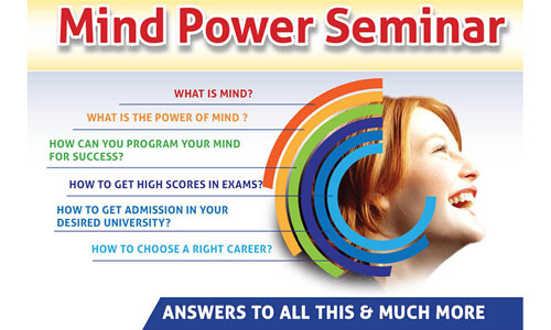 MindPower Seminar at Shaastrotsav on 13th May