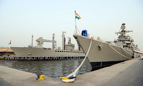 Experiencing  The Indian Naval Warships  