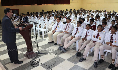 ICSK Senior Conducts Seminar on ‘Challenges Faced by Adolescents’ 