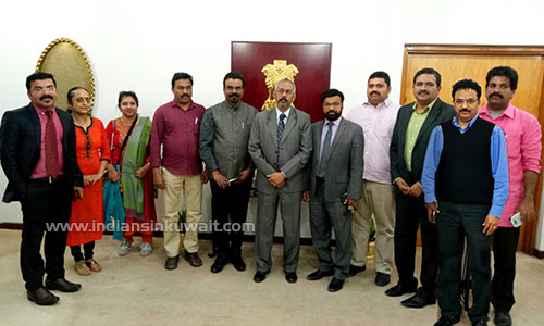 Bharathiya  Pravasi Parishad Officials Visit the Indian Ambassador 