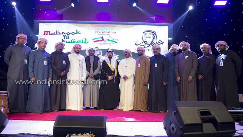Indians in Kuwait expressed surprising solidarity to Kuwait National & Liberations Day via Mujtaba Creations & Events 