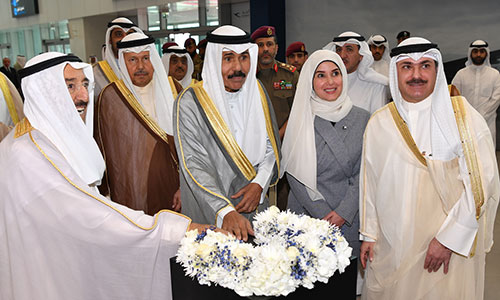 Amir inaugurates Terminal Four at Kuwait International Airport