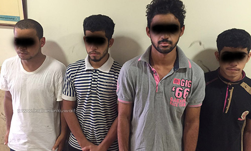 Four arrested in Jleeb for robbing expats
