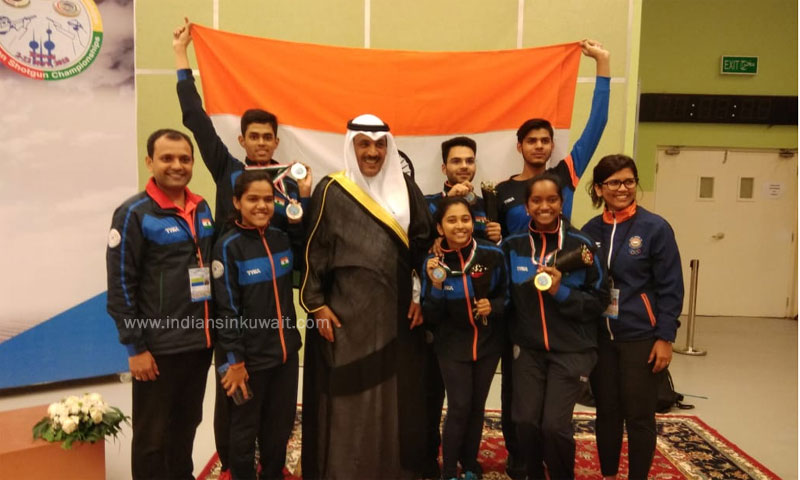 Splendid performance by India in Asian Air Rifle Shooting Championship in Kuwait