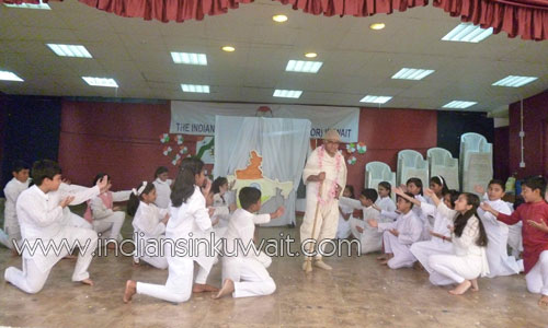 ICSK Junior celebrated Gandhi Jayanti 
