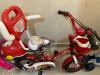 For Sale Bicycle & Baby Swing Car
