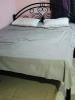 King size steel bed and mattrers sale 