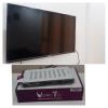 43 inch smart Tv (along with Wall mount) and Vision tech set top box available for sale