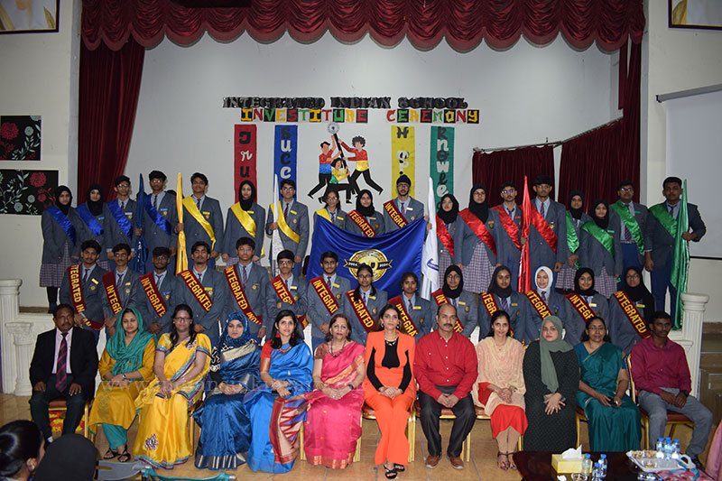 Integrated Indian School held  Investiture Ceremony 2024