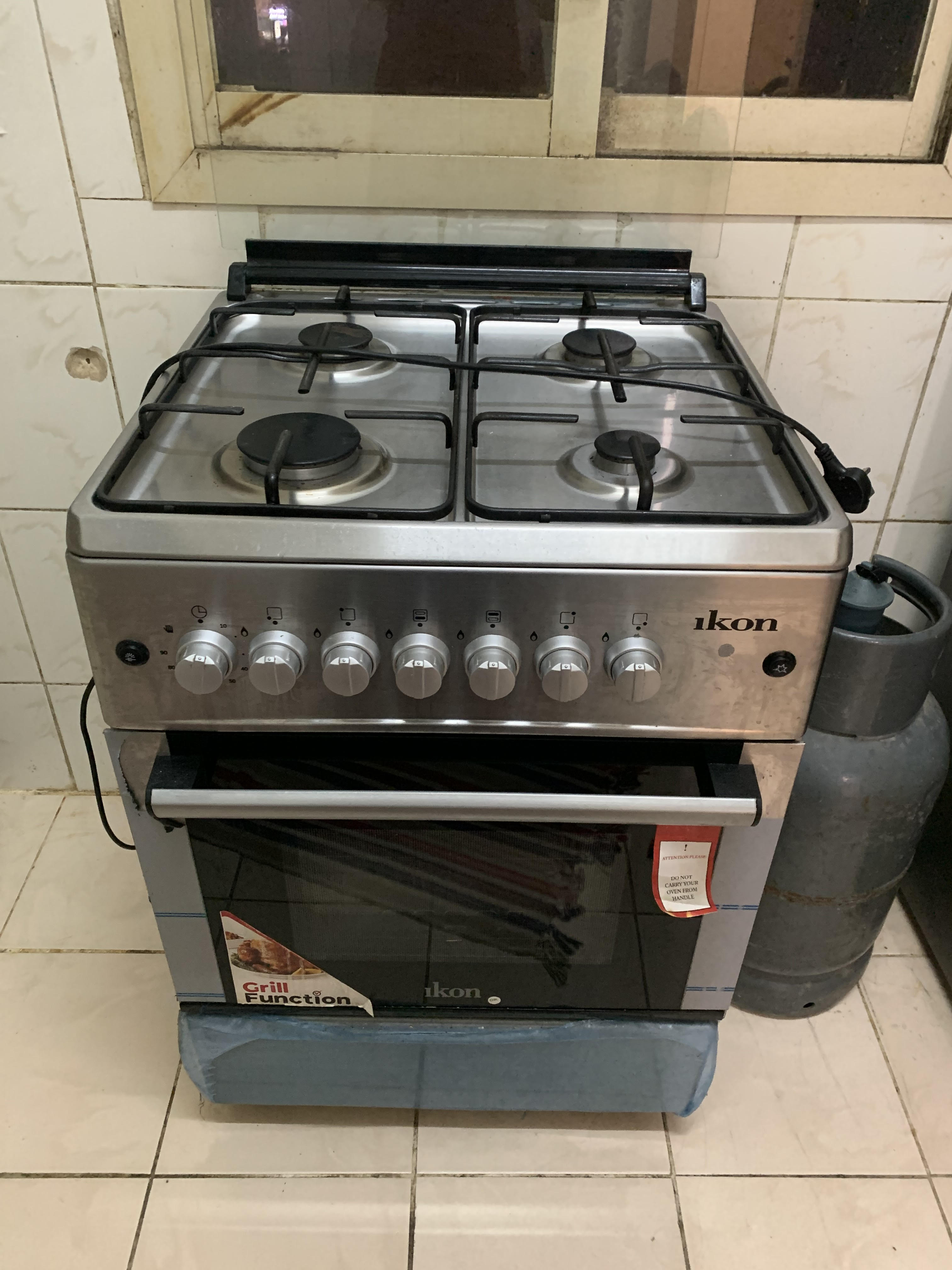 Kuwait buy sell Classifieds Ikon 4 Burner stove with Gas cyl