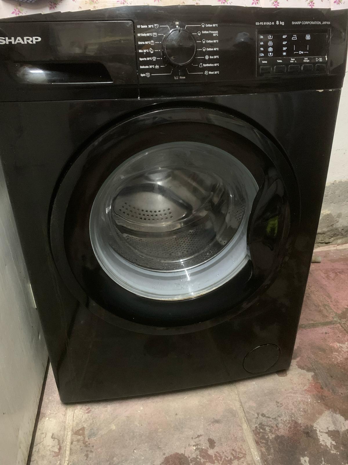 For sale Sharp 8 kg Front Load fully Automatic washing machine. Call/WHATSAPP: 66331937