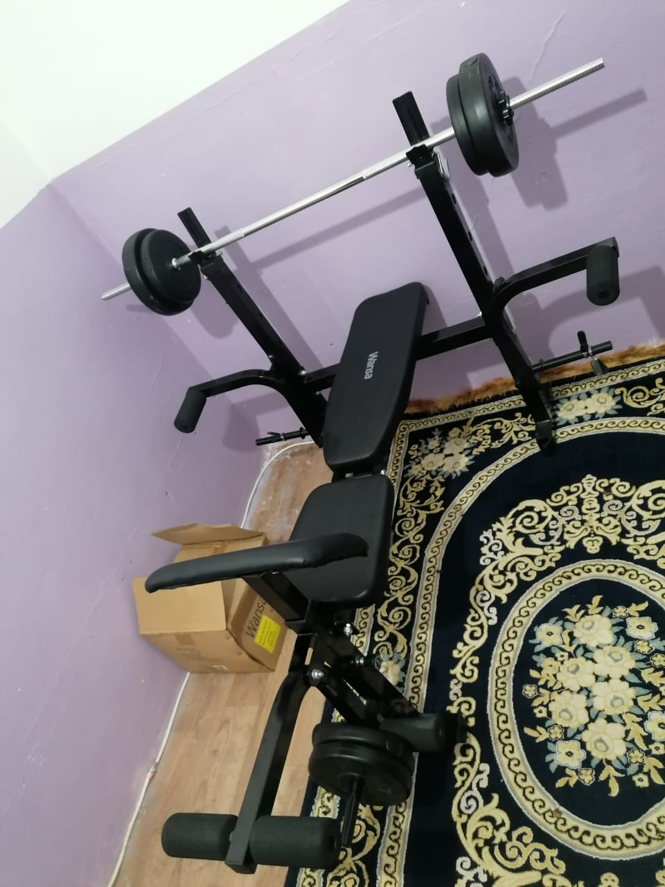 Exercise bench for sale.