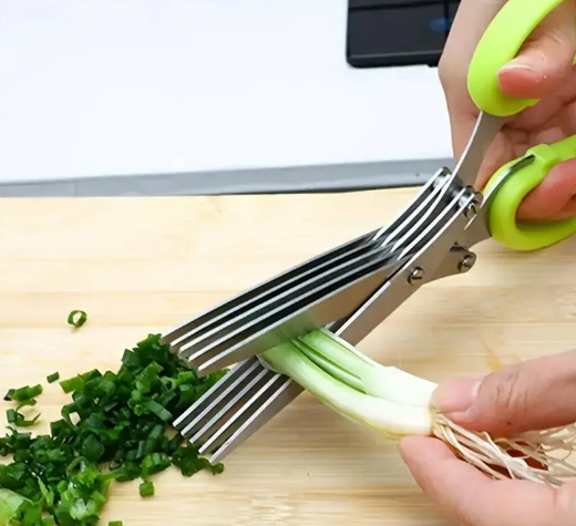 5-Layers Kitchen Choppers - Perfect for Chopping Green Onions, Vegetables, Herbs etc