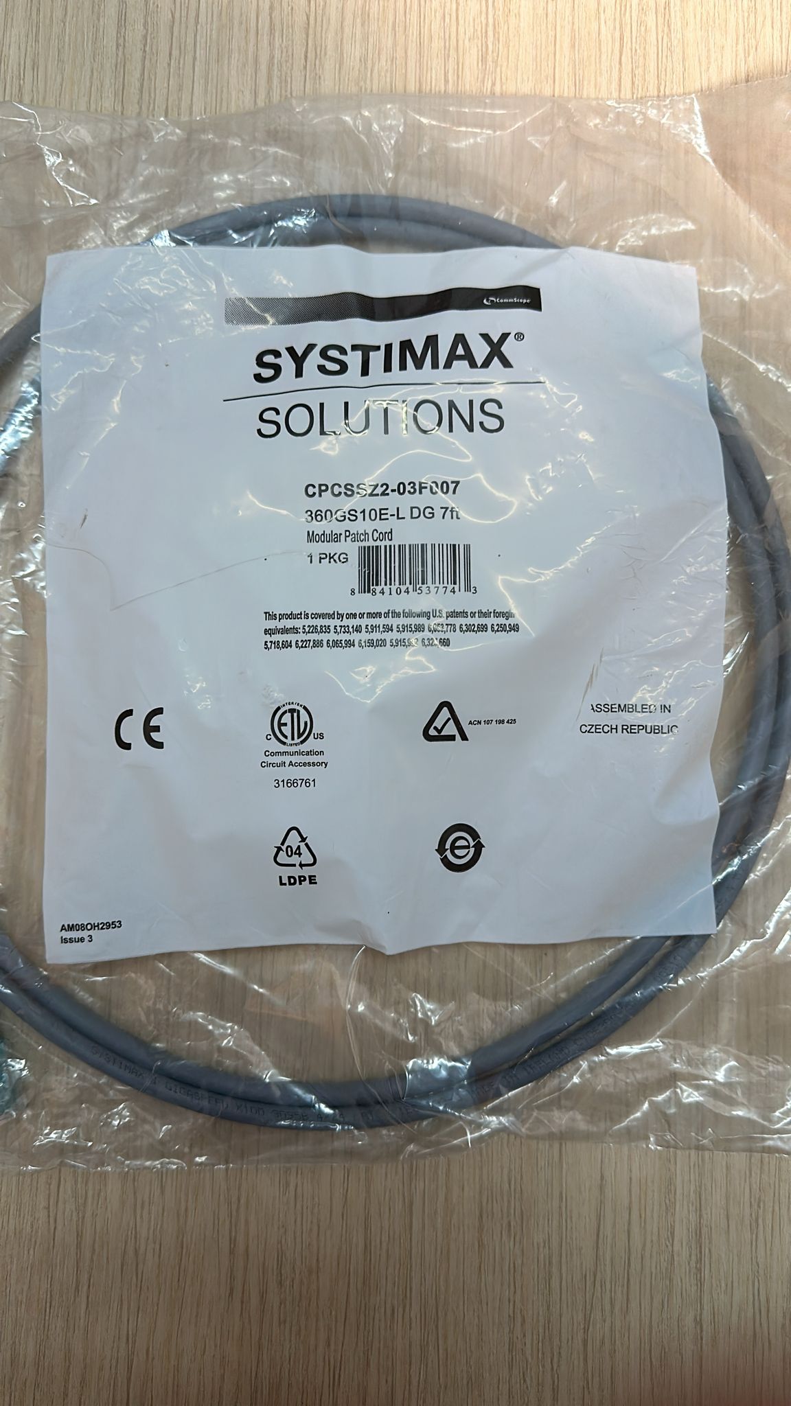 Cat6A UTP cable for sale