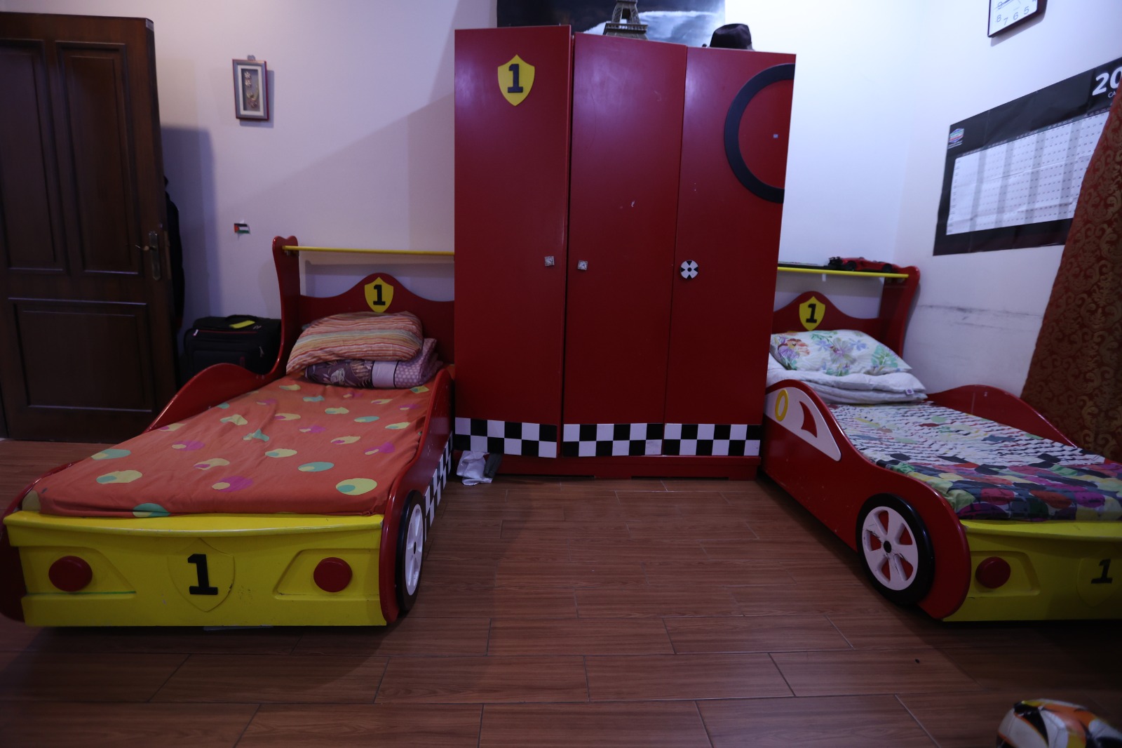 Children Bed and Shelf for sale
