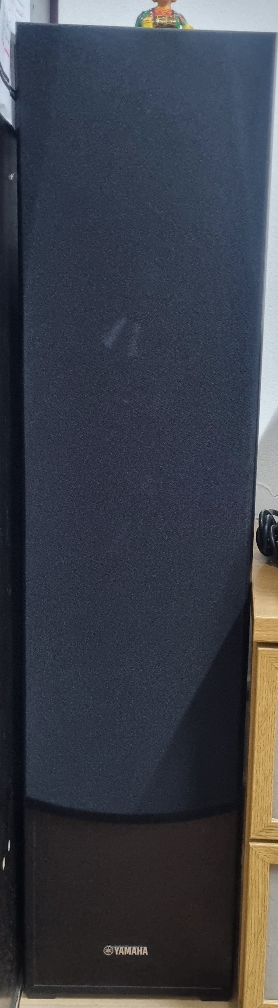 Yamaha Tower Speaker (new) and Pioneer Center Channel Speaker for sale