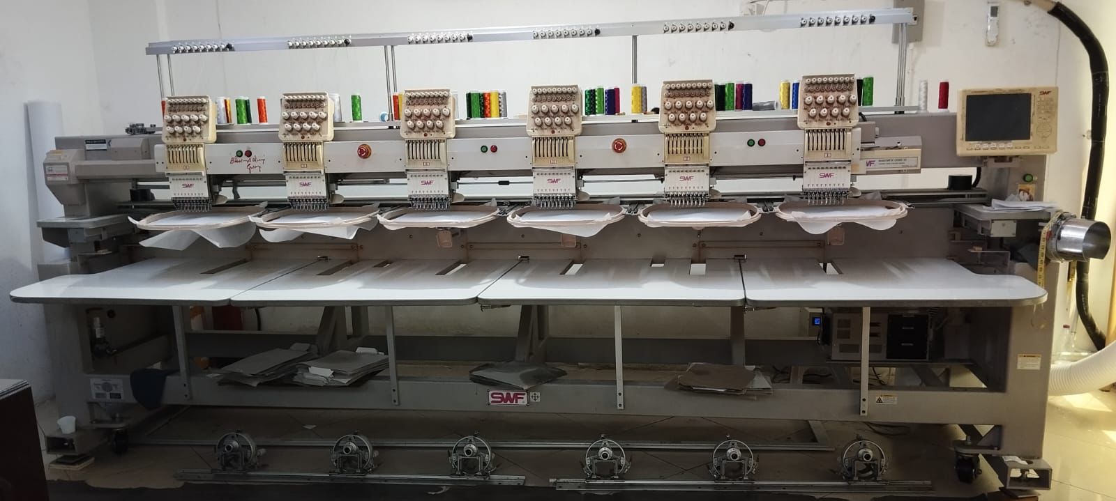 Embroidery machine SWF 6 head for sale