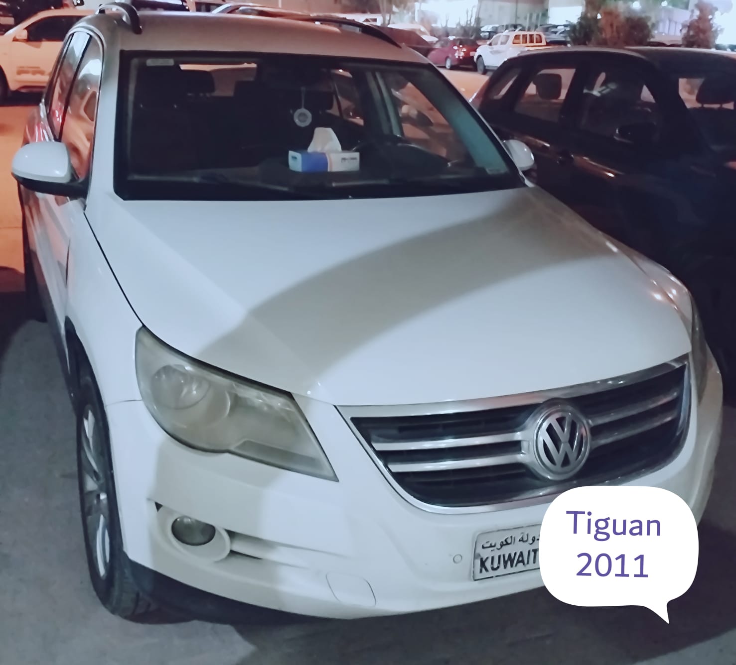 Volkswagen Tiguan (White) 2011 Model Family Used Car For Urgent Sale